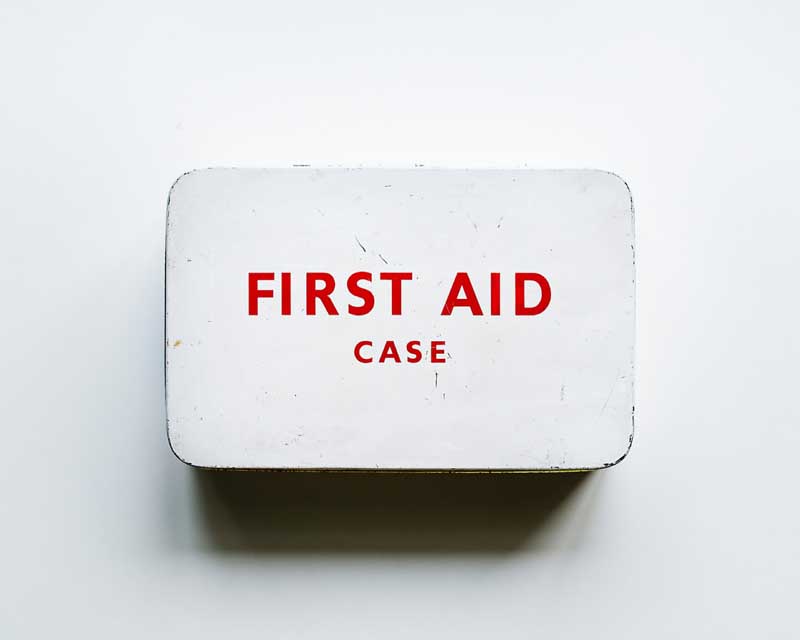 image depicting webpage First-Aid Training